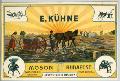 Basch Árpád: Kühne E. Magyarország legrégebbi gazdasági gépgyára, 1899, színes litográfia