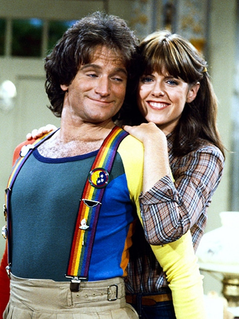 Mork (Robin Williams) és Mindy (Pam Dawber)