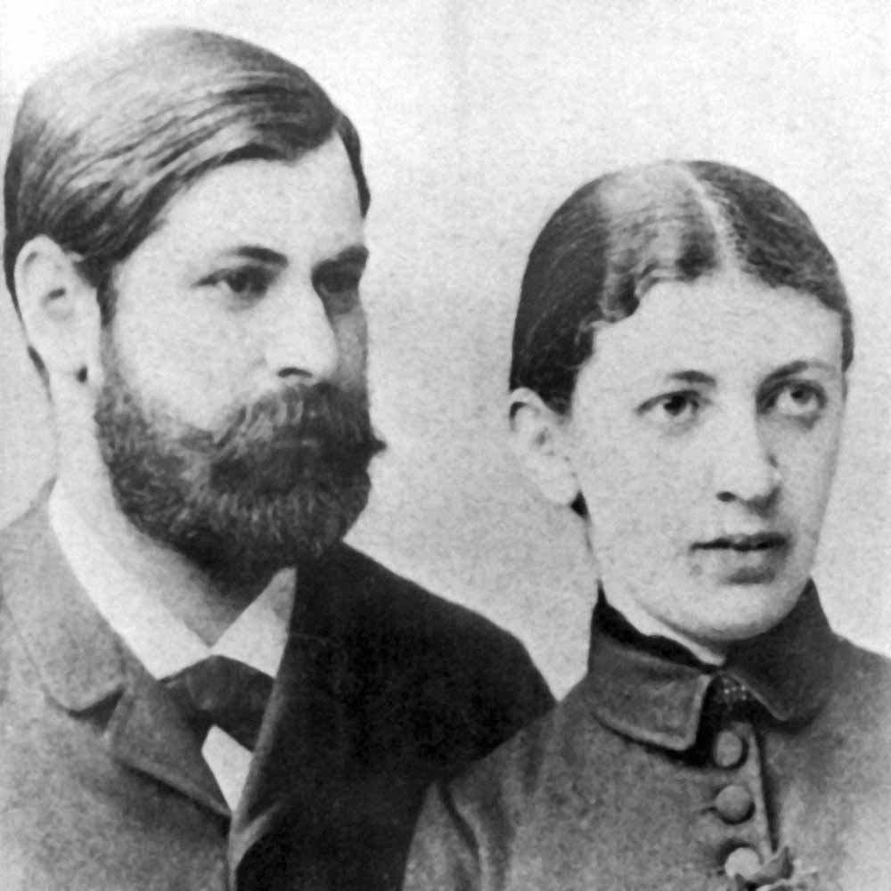 Sigmund Freud es Martha Bernays hazassagkoteskor 1886