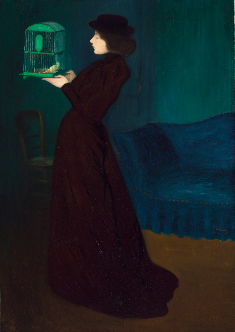Rippl-Rónai József - Kalitkás nő, 1892