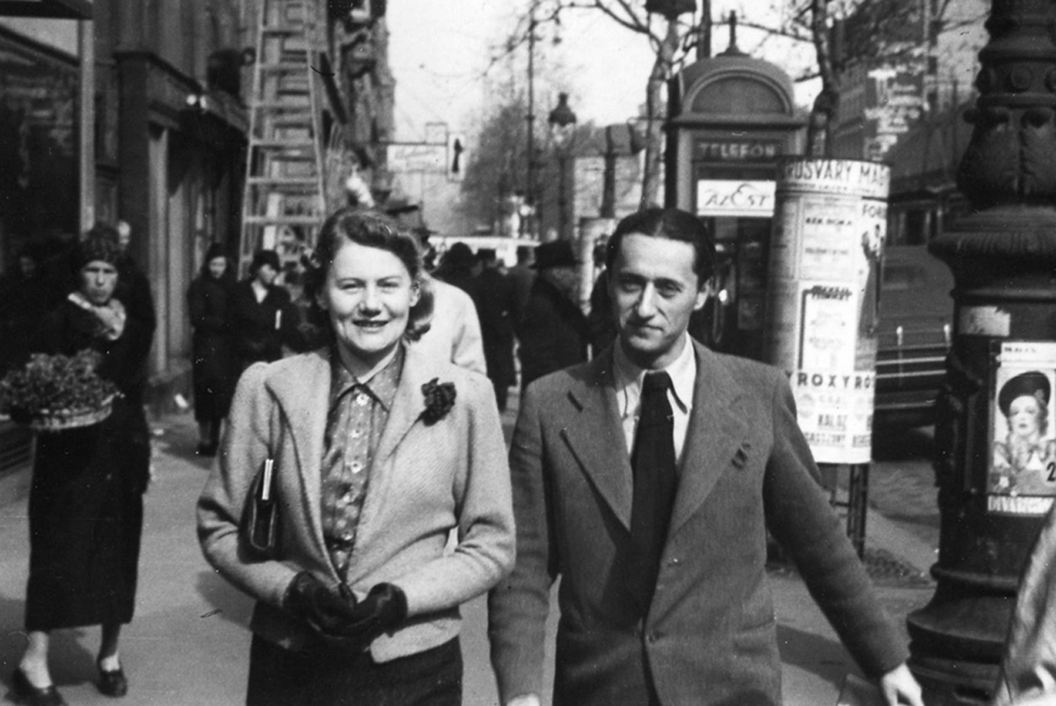 John Halas és Joy Batchelor Budapesten, 1938-ban.