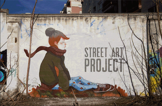 google gif streetart