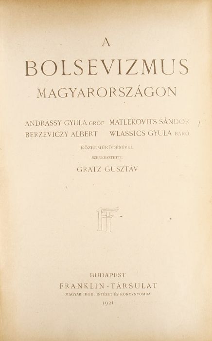 gratz bolsevizmus