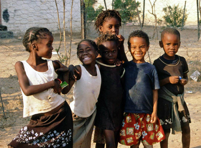 namibiai gyerekek