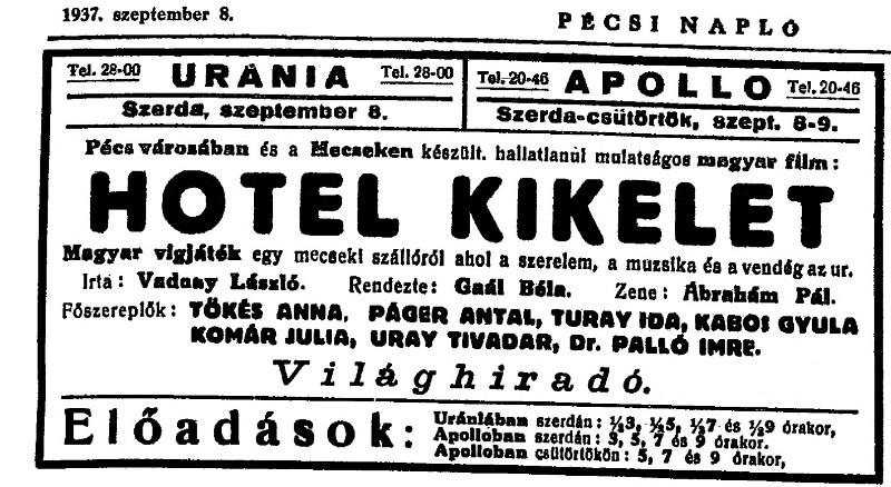 pecsi naplo 1937