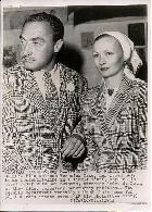 Tóth Endre Veronica Lake társaságában